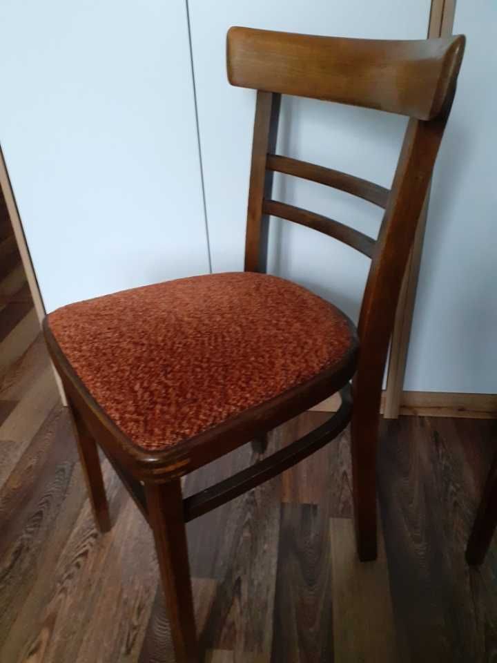 Krzesło Thonet drewniane gięte tapicerowane tonet krzesła