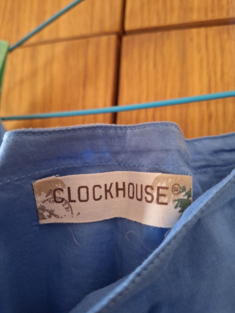 Saia Comprida Azul T: 38 Clockhouse C&A