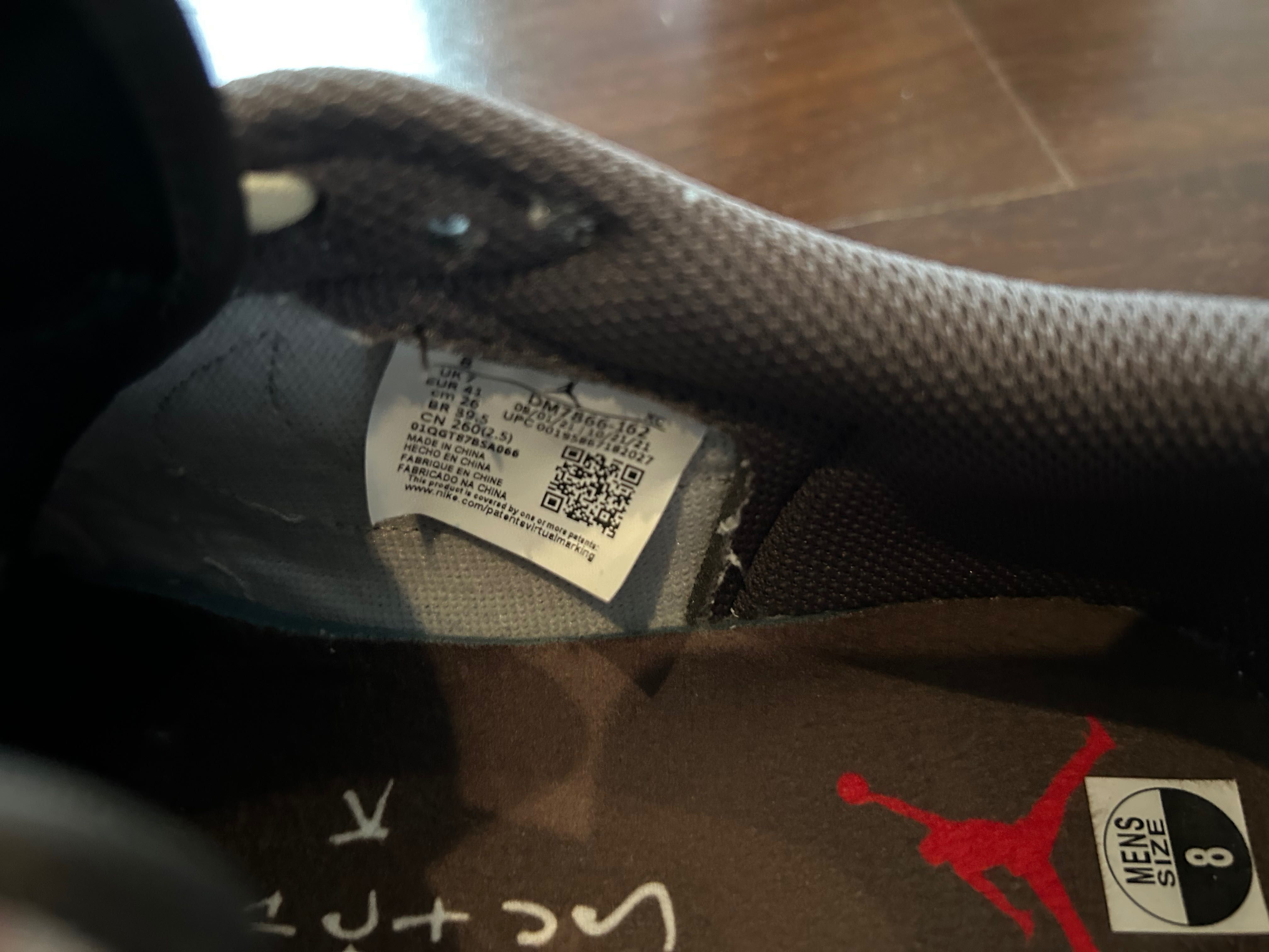 Air jordan 1 low travis scott reverse mocha, promoção natal 195€- 150€
