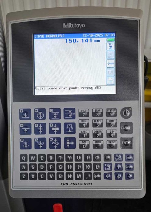 Wysokościomierz Mitutoyo LH-600E + stół granitowy – stan bardzo dobry