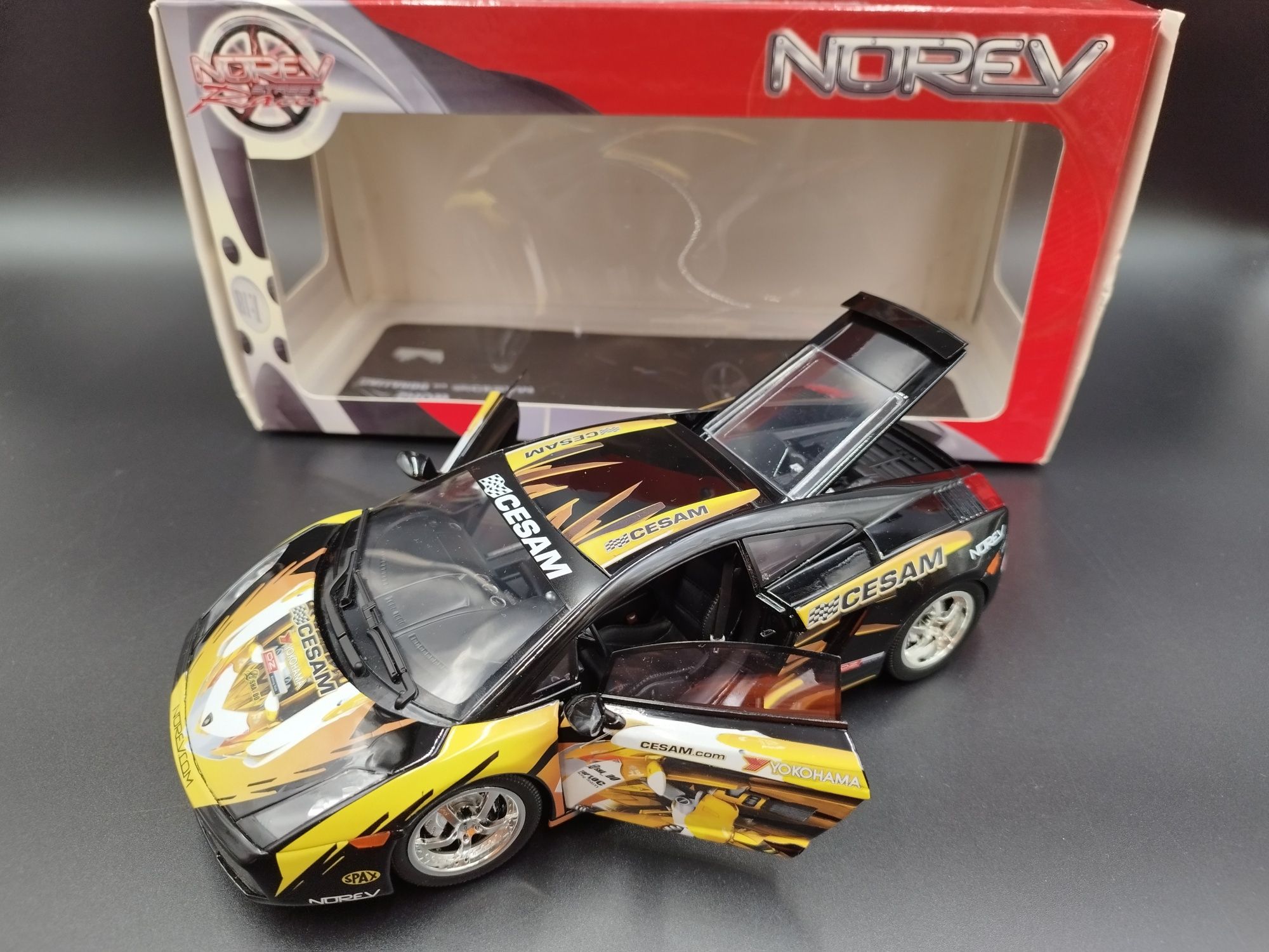 1:18 Norev Lamborghini Gallardo Cesam Paris Tuning Show model