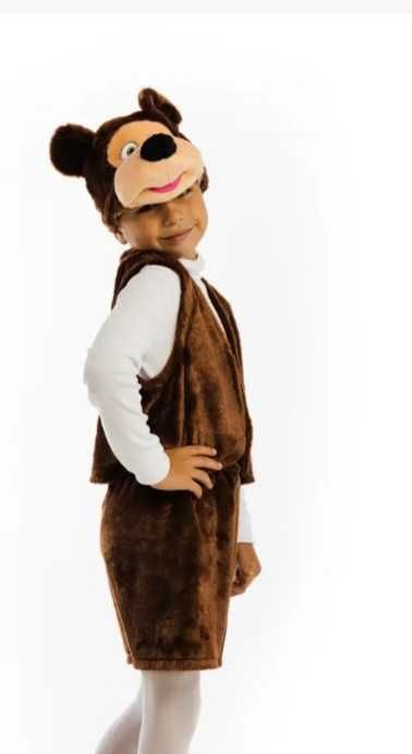 Прокат костюма мишка бурый, мишка белый, умка, ведмедик, волк, вовк