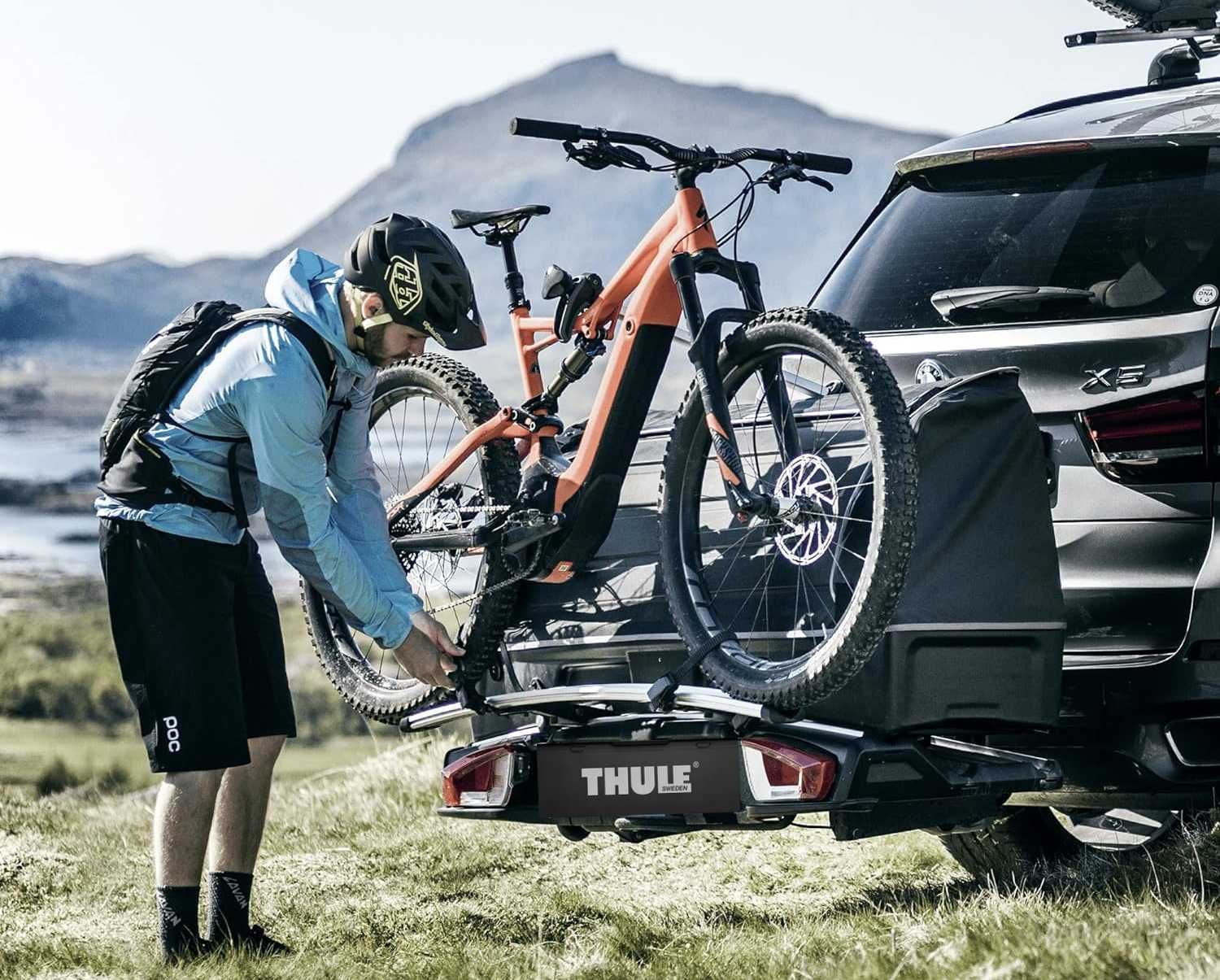 Bagażnik platforma rowerowa THULE VeloSpace XT 938 2 rowery, e-bike