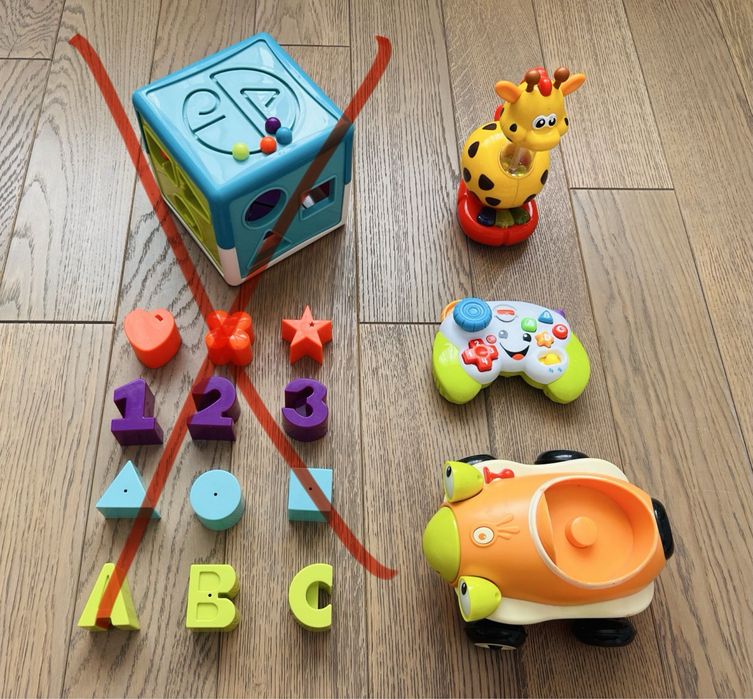 Іграшки для 6-24 місяців Kiddieland, Fisher-price