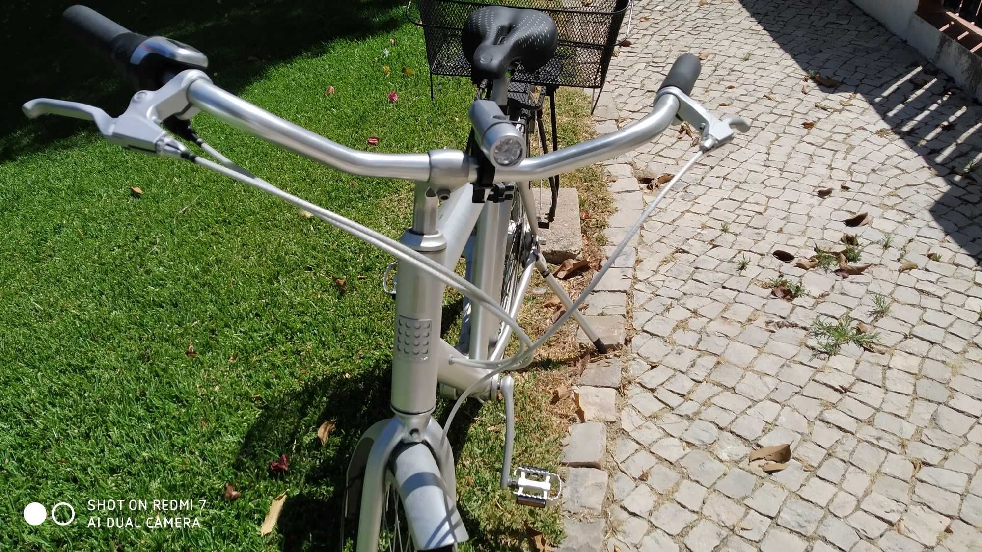 Bicicleta Biomega Amsterdam com veio de transmissão.