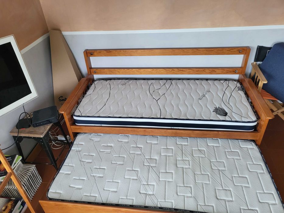 Sofá cama com beliche em óptimo estado
