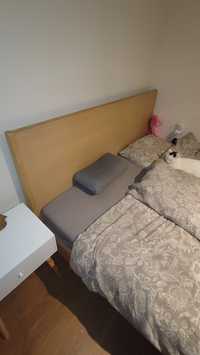 Łóżko Ikea jasny kolor
