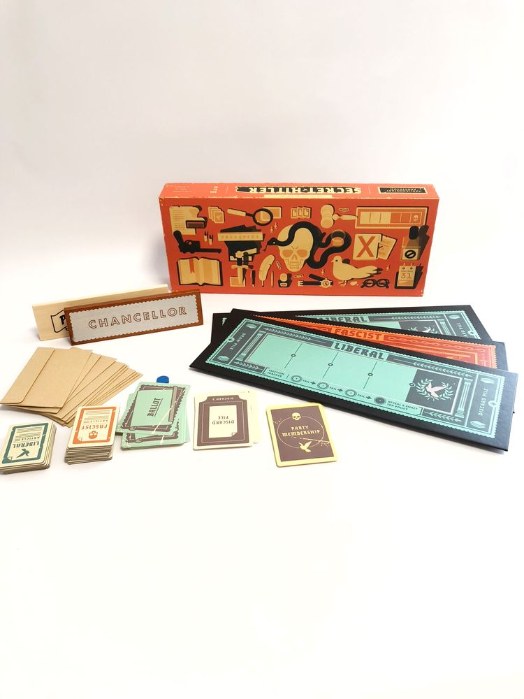 Хит! Настольная игра Тайный Гитлер (Secret Hitler) Large Box