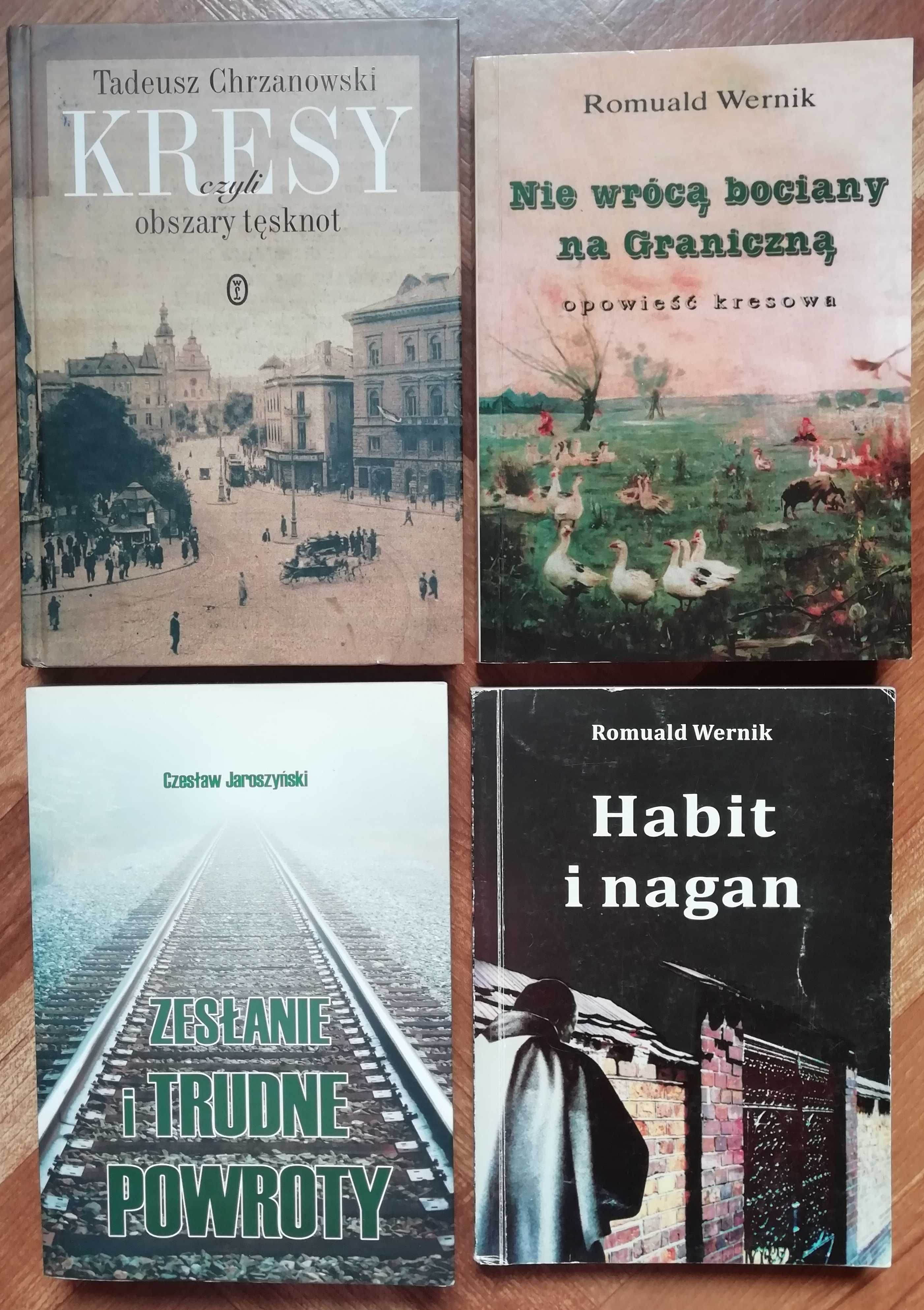4x zestaw KRESY, WOŁYŃ, ZESŁANIE Wernik, Jaroszyński, Chrzanowski