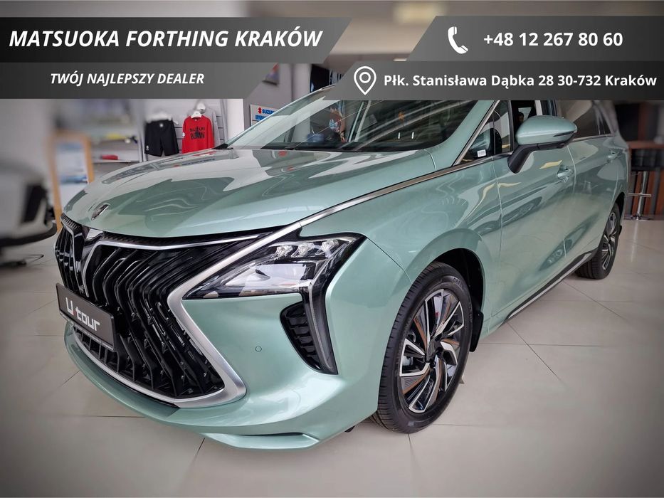 Forthing U Tour Fabrycznie nowy 7-osobowy samochód z korzystnymi dodatkami