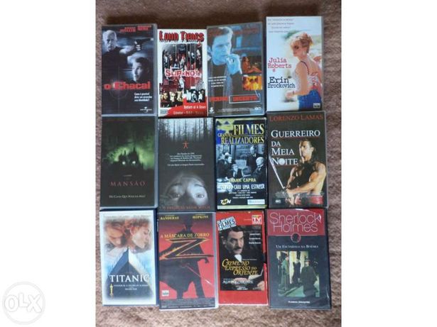 15 Cassetes VHS variadas
