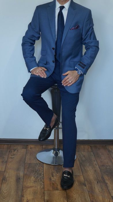 Marynarka Nowa Ted Baker Wełna Rozmiar 40(L-XL) Kolor Granatowy