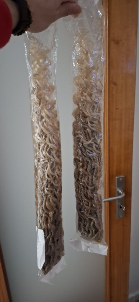 Extensões cabelo ondulado