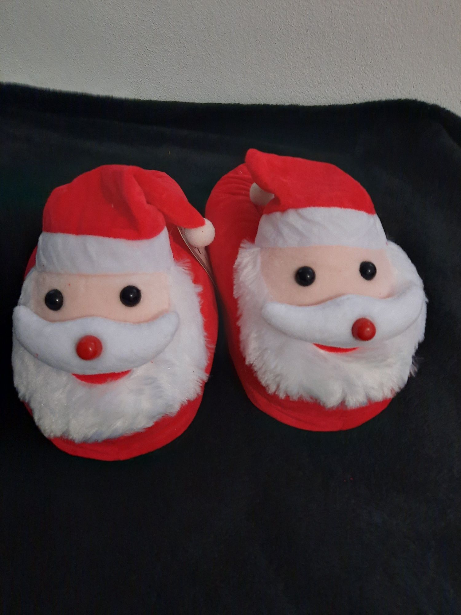 Pantufas formato de pai natal