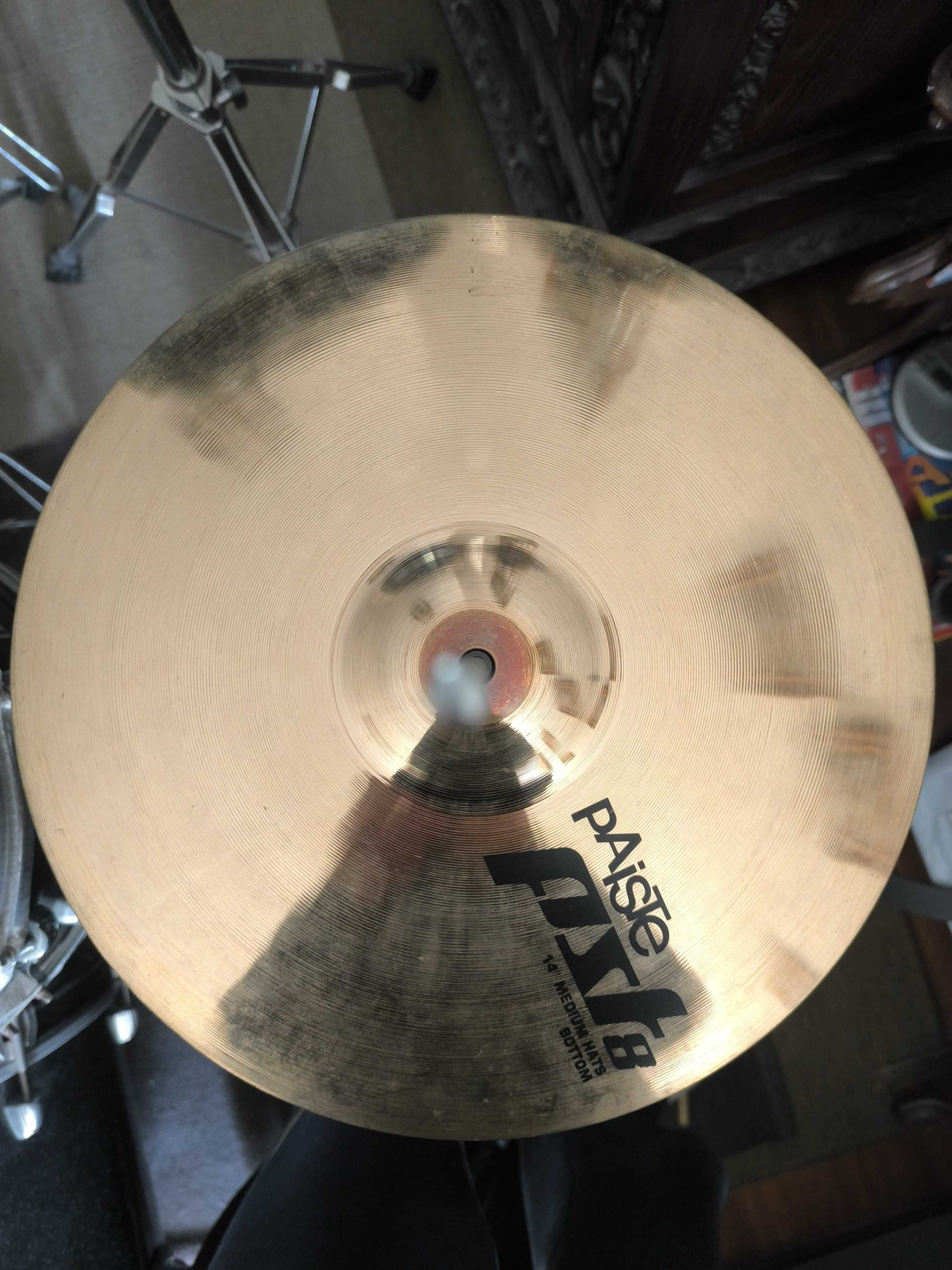 Pratos Usados Paiste PST 8 Medium Reflector 14" Hi-Hats