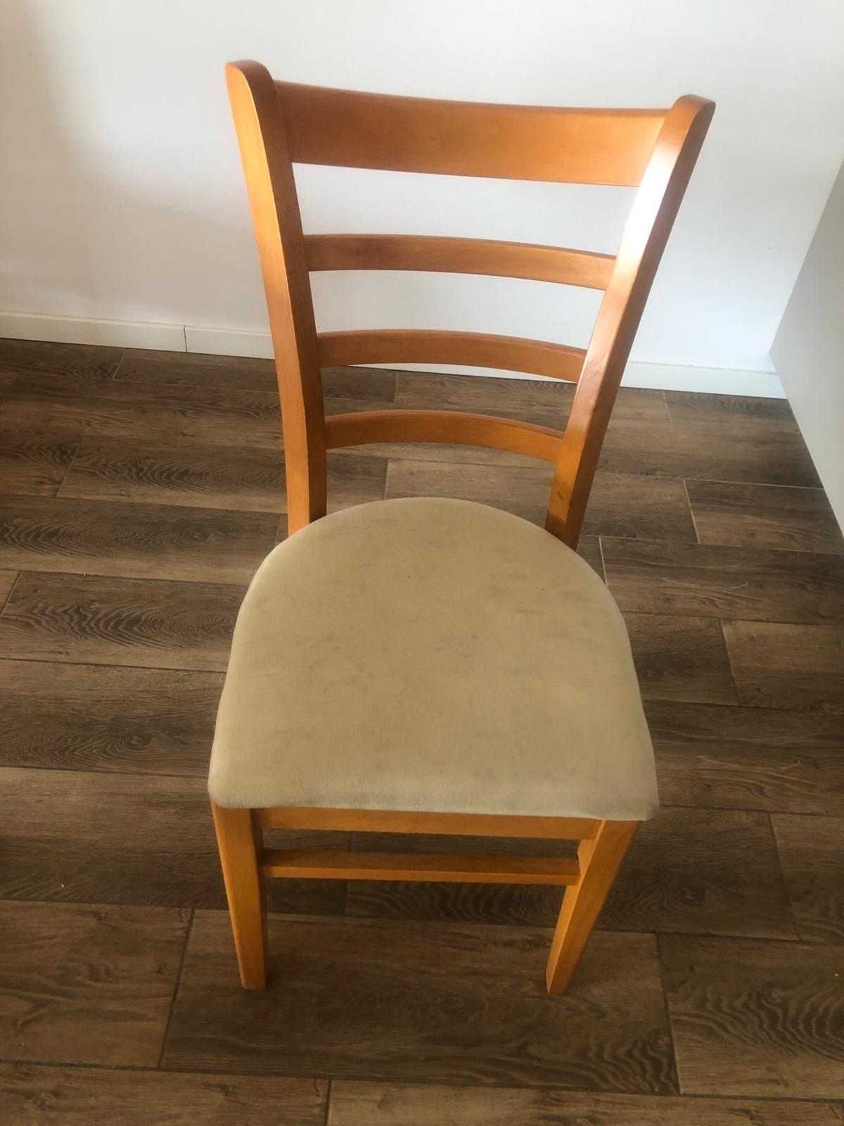 Stol okragly i krzesla