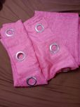 2 Cortinados Rosa.