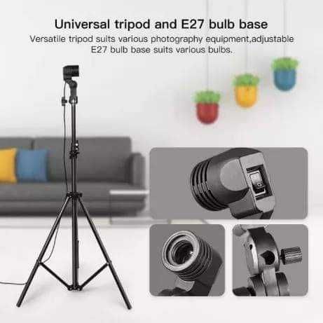 Estúdio de Foto / Vídeo - kit Completo - Fundos e Iluminação - Novo