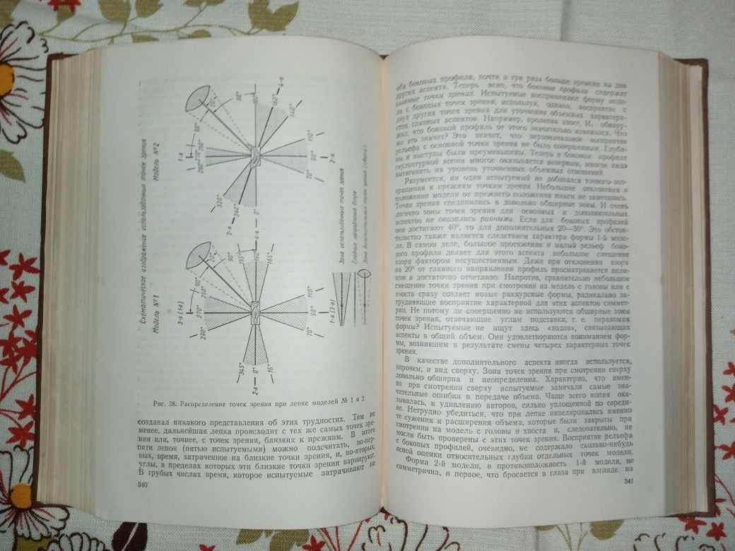 Книга "Восприятие предмета и рисунка". 1950 рік.