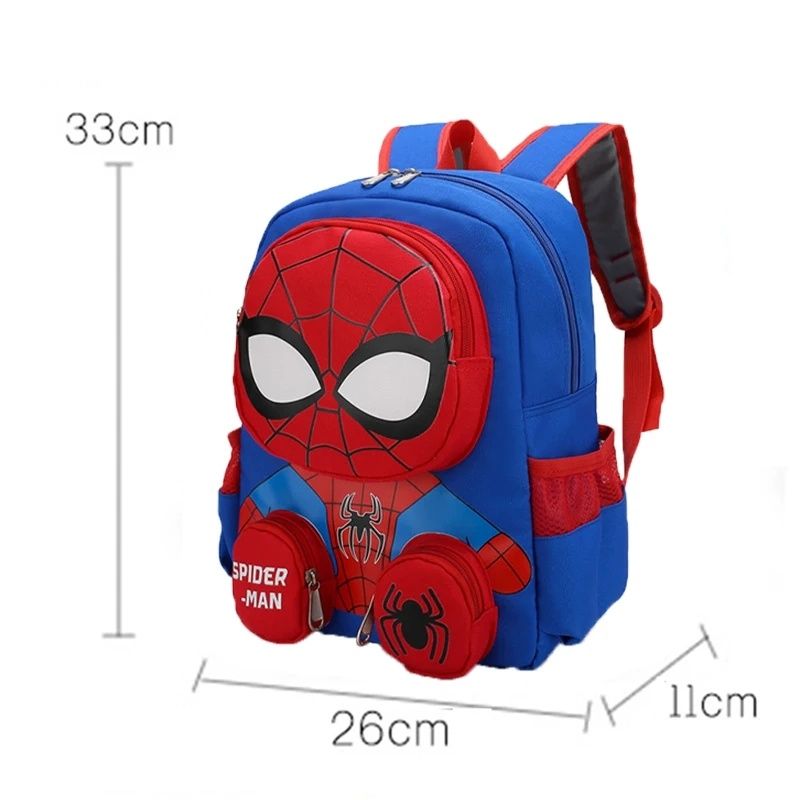 Plecak Spider-Man - niebieski/ czerwony