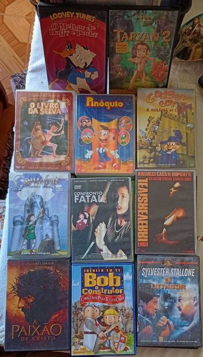 Lote de filmes em ótimo estado (Alguns ainda selados) - NOVOS