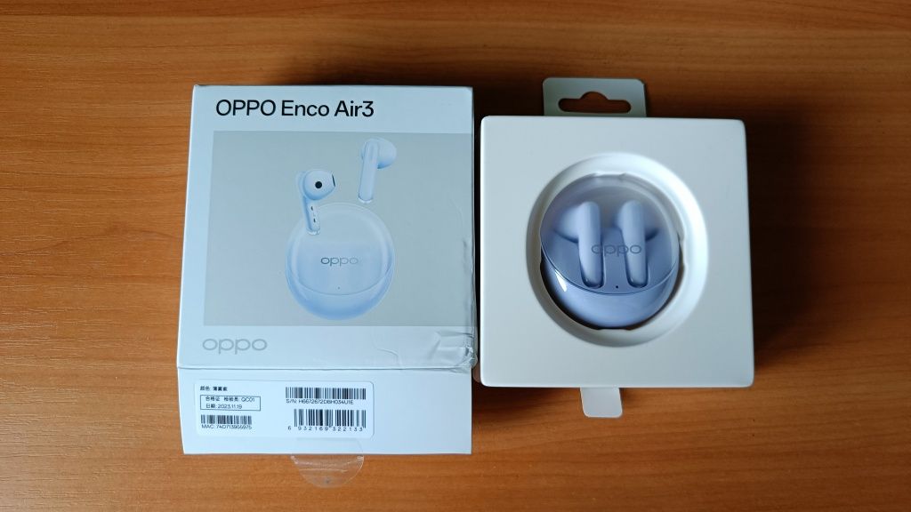 Навушники Oppo enco air 3 вкладиші