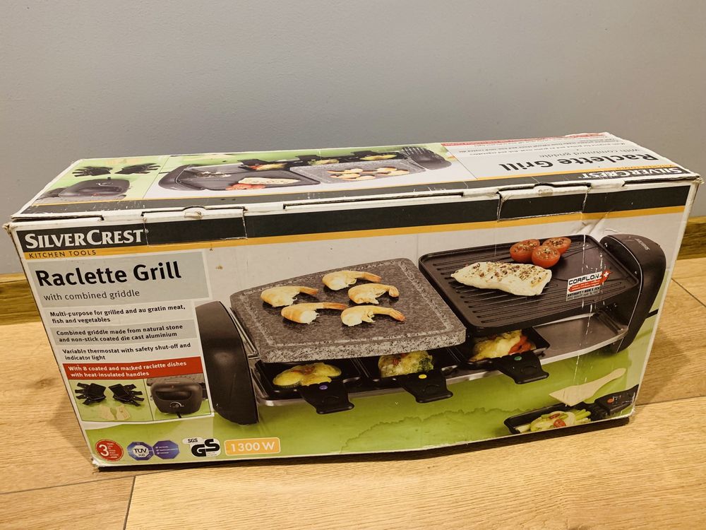 Grill elektryczny raclette