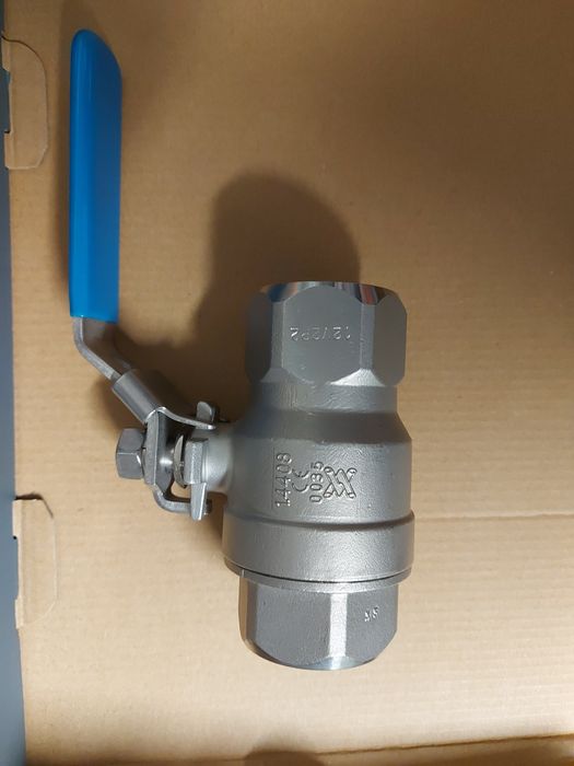 Zawór kulowy nierdzewny 1 1/4" DN32 PN 64  1.4408