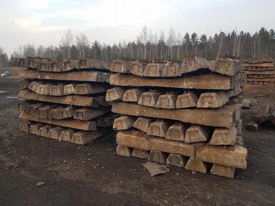 Podkłady betonowe! Duża ilość, używane