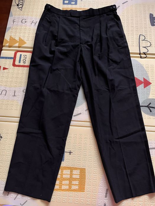 Брюки класичні палацо чорні