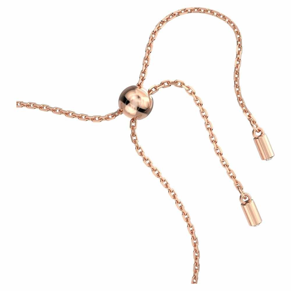 Bransoletka Swarovski - Constella, Pavé, White, Rose Gold