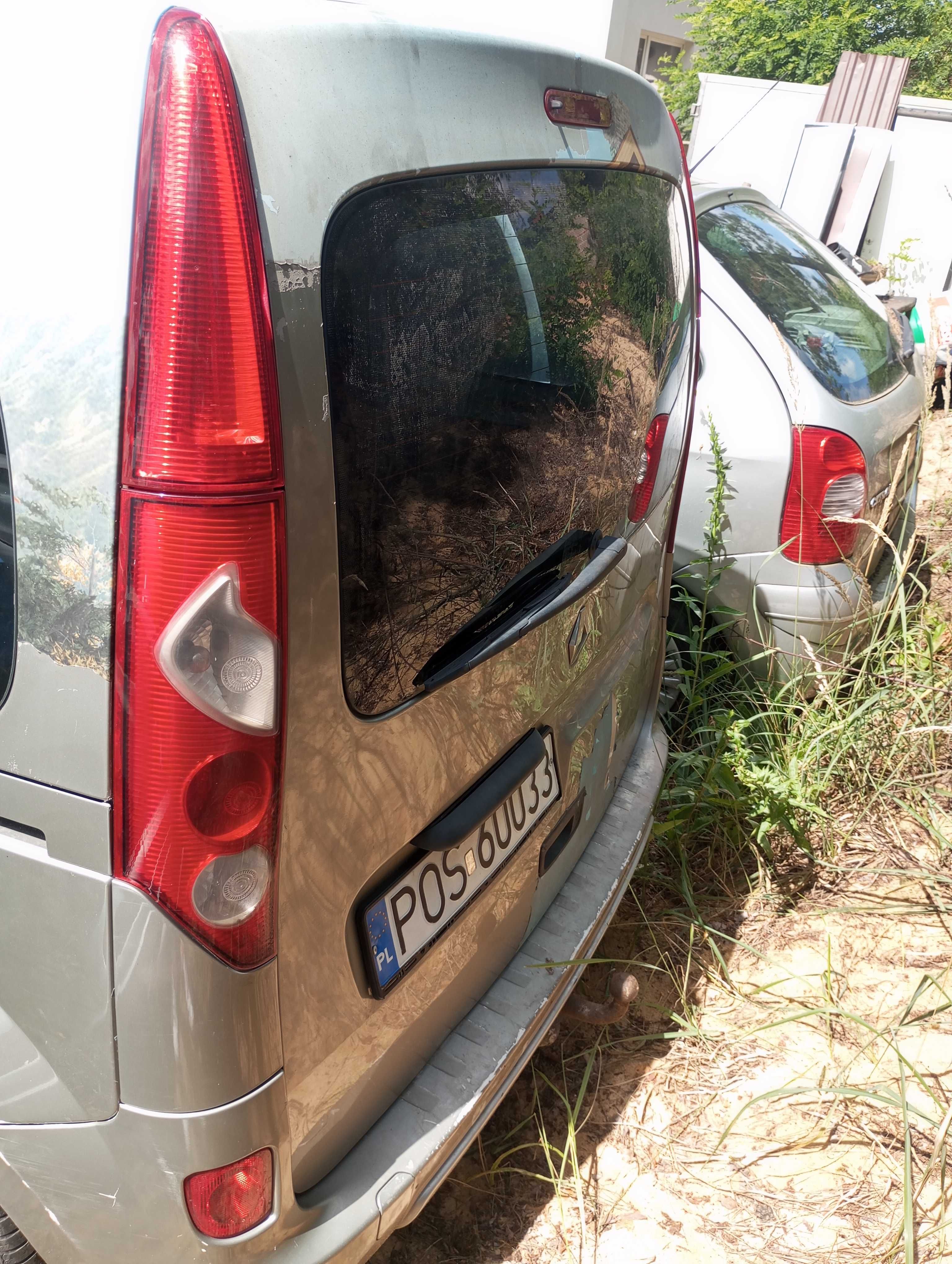 Renault Kangoo 2 uszkodzony silnik