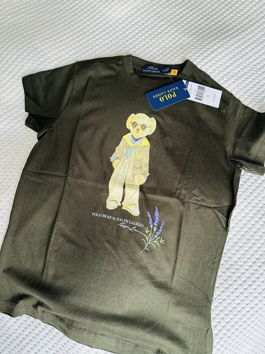 100% ОРИГІНАЛ | Polo Bear Ralph Lauren, Olive green, S