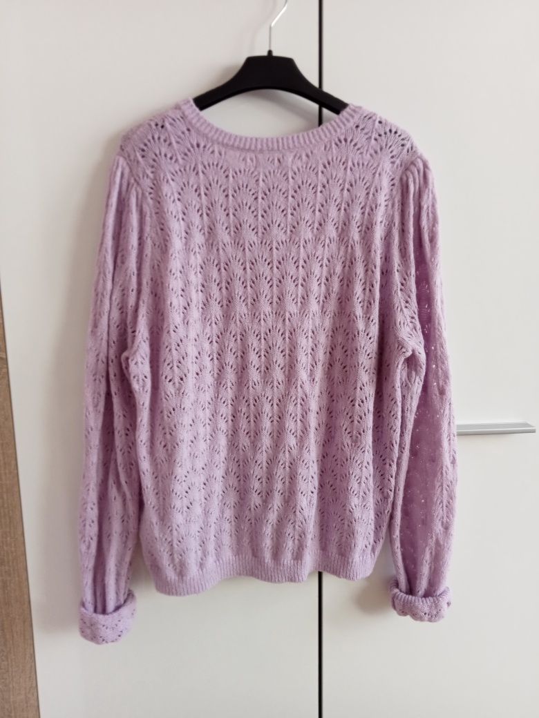 Liliowy sweter Only Xl