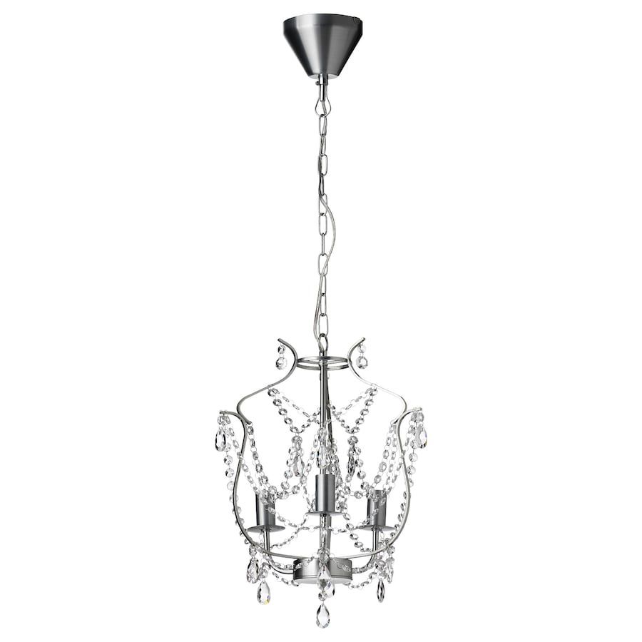 Candeiro lustre ikea KRISTALLER (2 unid)