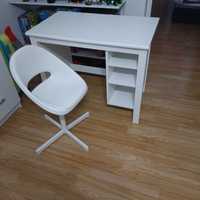 Biurko + Krzesło dziecięce IKEA