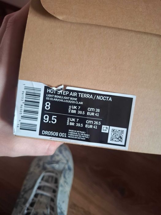 Buty nike hot step air terra nocta Drake