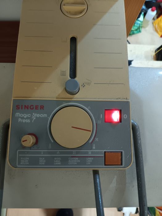 Prensa de engomar e colar tela