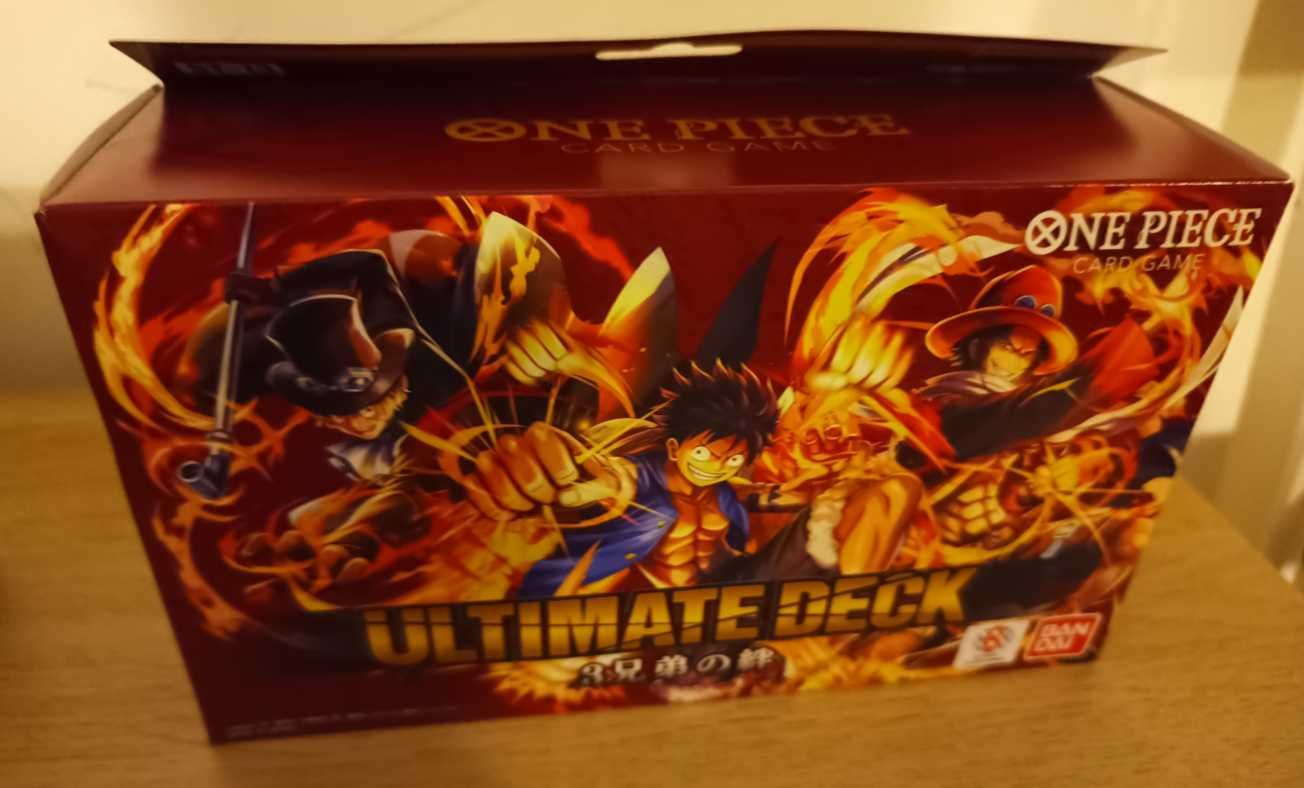 Cartas Japonesas One Piece Card TCG Three Brothers Ultimate Deck ST-13