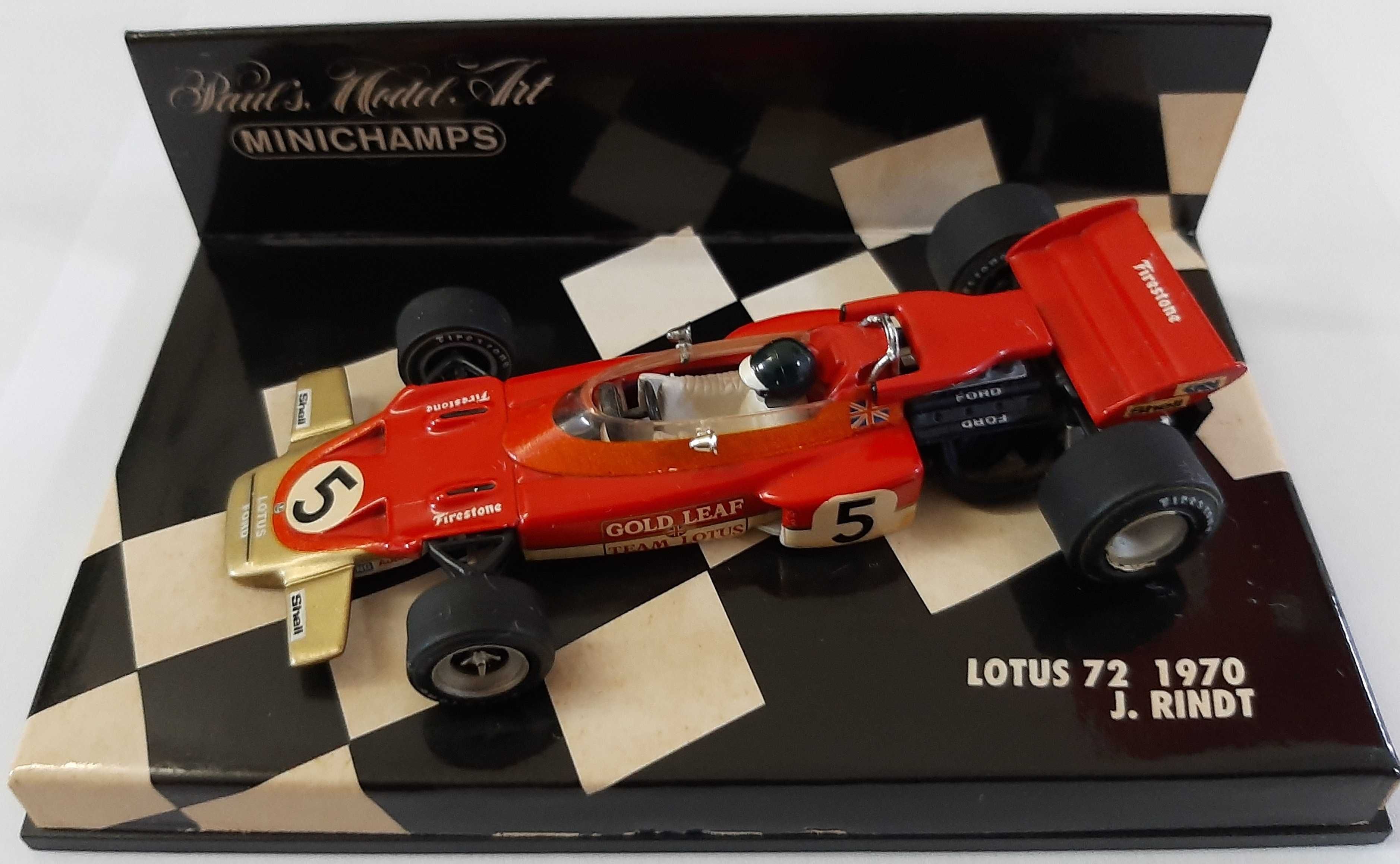 Jochen Rindt Lotus 72 1970 F1 Minichamps 1:43