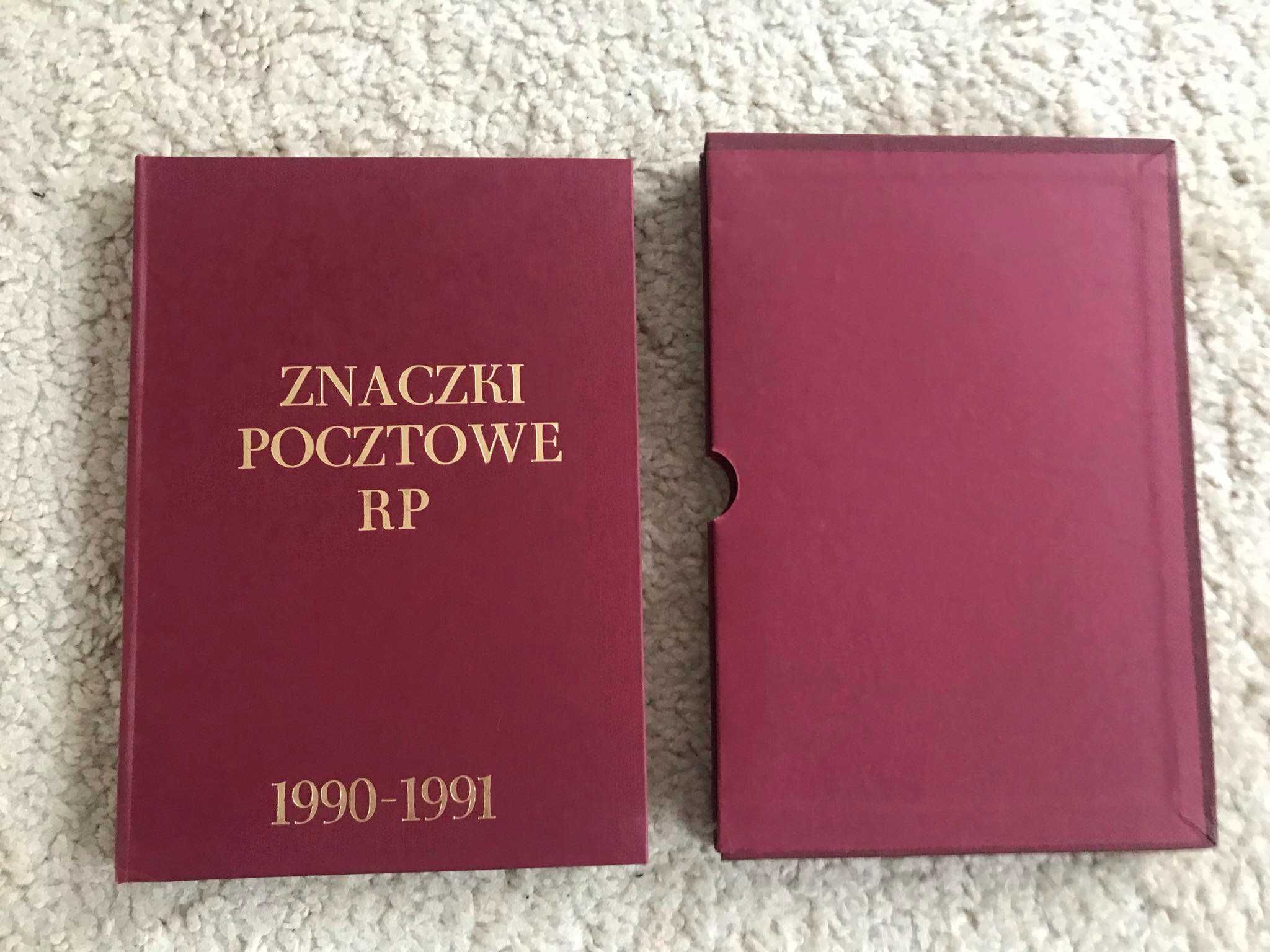 Znaczki pocztowe tom XVIII RP fischer 1990 - 1991r.