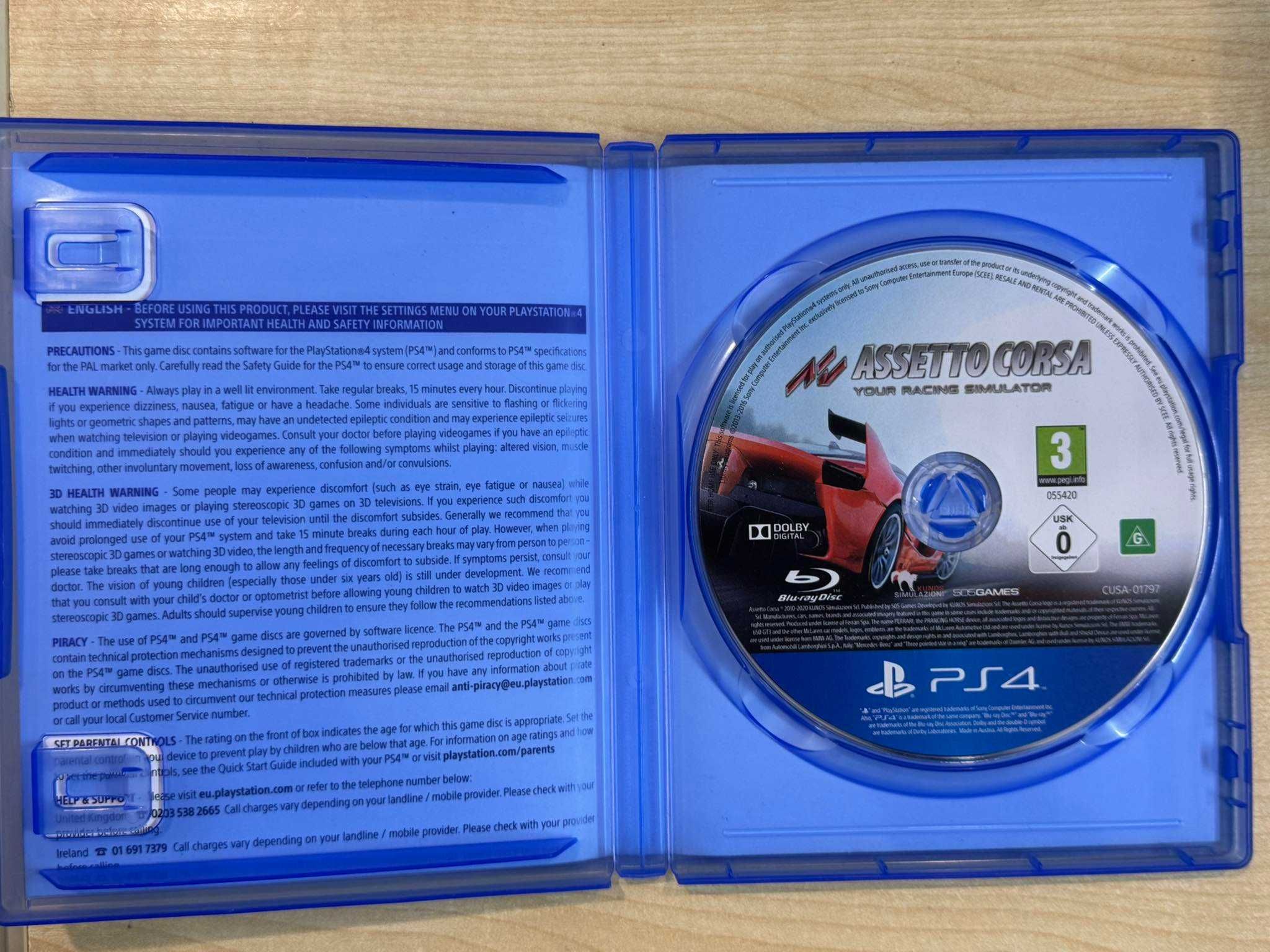 Gra PS4 Asseto Corrsa Prestige Edition
