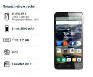 Alcatel Pop 4 (5051X) smartphone android