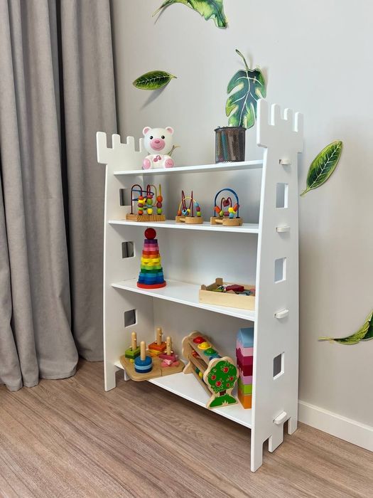 Дитяча поличка для іграшок стелаж для іграшок будинок для іграшок