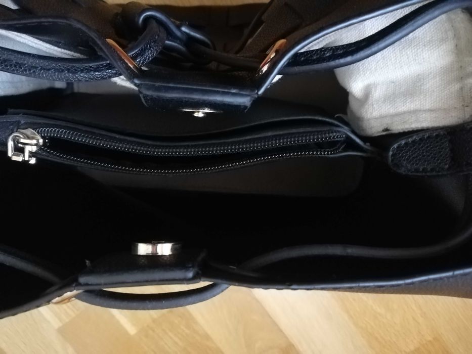 Mala/saco em xadrez preto