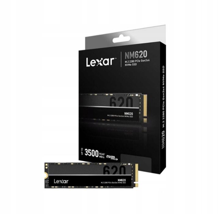 NA LEWARA Dysk wewnętrzny pamięć SSD LEXAR NM620 256 GB 3500MB/s