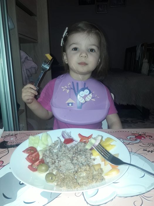 Нагрудник силіконовий для дівчинки та хлопчика