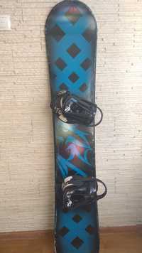 Deska Snowboardowa (162cm) + Wiązania + Buty (rozmiar 47)