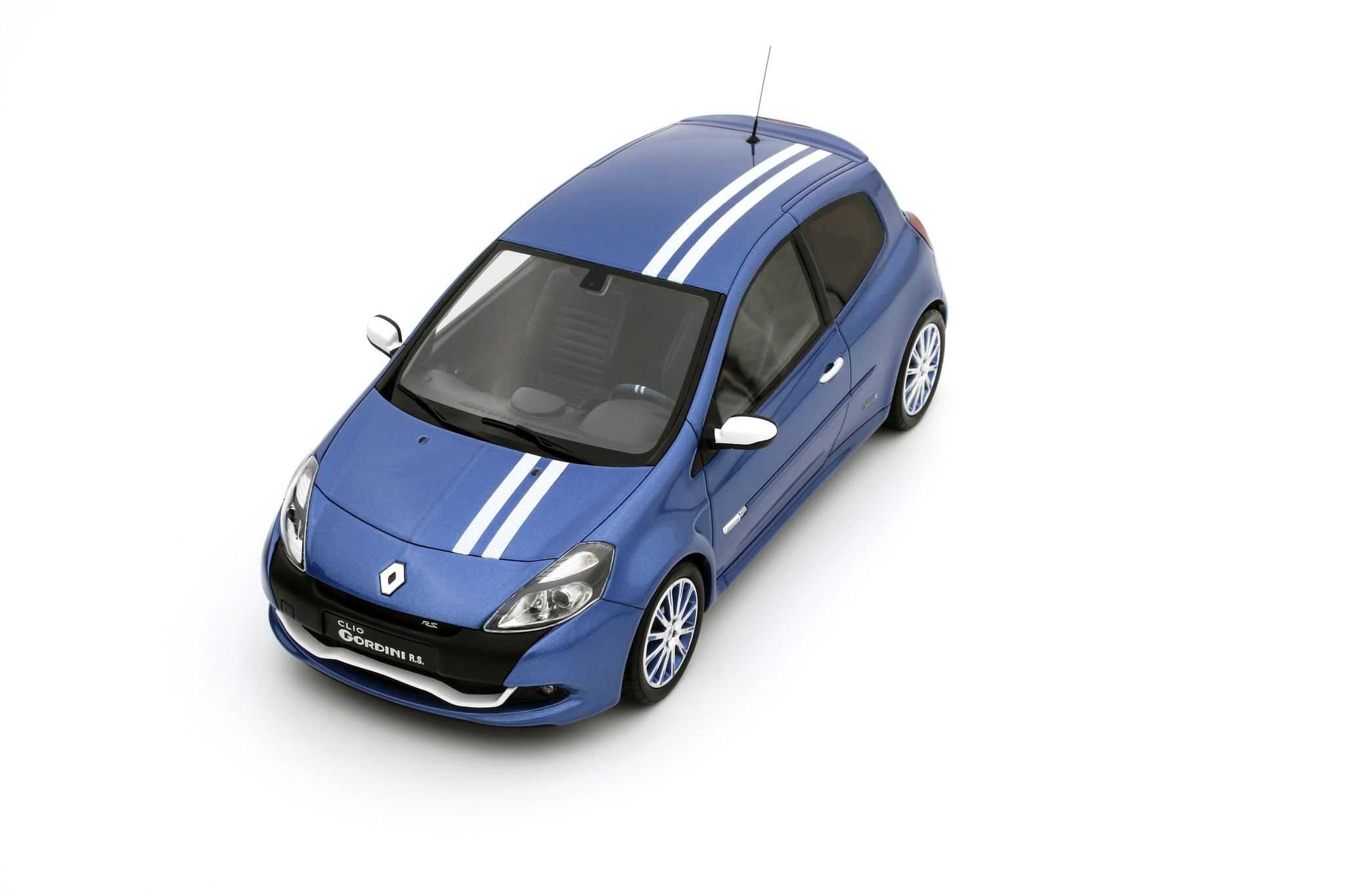 Model 1:18 Otto Renault Clio 3 RS Gordini 2012 blue metallic