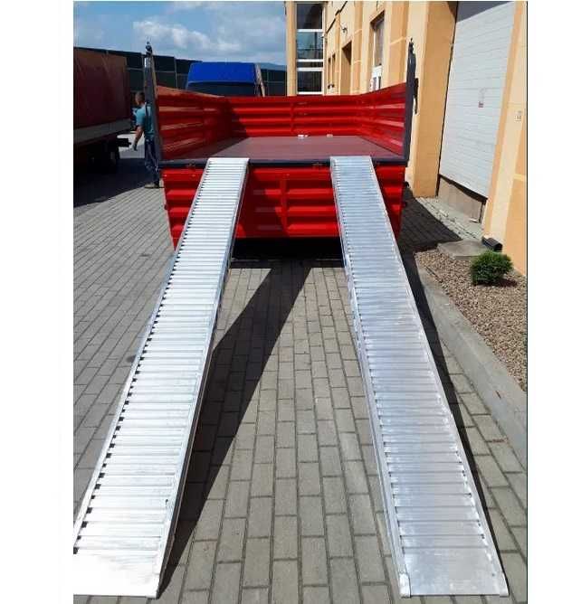 Certyfikowane włoskie rampy, najazdy aluminiowe / zachodnia jakość